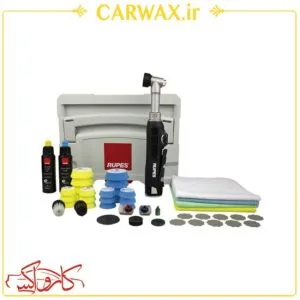 پک کامل دستگاه پولیش دسته بلند آیبرید (شارژی) روپس Rupes Ibrid HR81ML/BLX