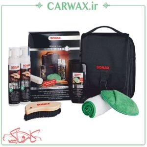 پک تمیز کننده و محافظ چرم سوناکس Sonax Premium Class Leather Care Kit