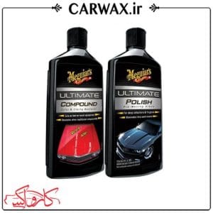 پکیج پولیش واکس دستی مگوایرز Meguiars Ultimate Compound & Polish
