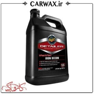 جرم گیر بسیار قوی رینگ و بدنه خودرو مگوایرز گالنی 4 لیتری مدل Iron Decon
