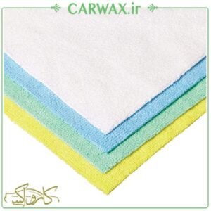 پک چهار عددی دستمال میکروفایبر 40*40 دیتیلینگ خودرو روپس Rupes Microfiber Clothes