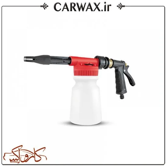 تفنگ فوم گان و کف پاش مخزن دار بادی خودرو یک لیتری اس پی تی ای SPTA Foam Gun - Image 1