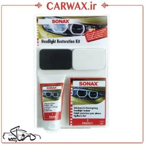 پک پولیش چراغ خودرو سوناکس Sonax Headlight Restoration Kit