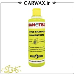 شامپو واکس بدنه خودرو 500 میلی لیتری نانوتیس Nanotiss Gloss Shampoo