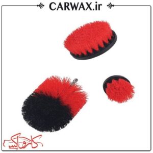 پک سه عددی برس و فرچه تمیز کننده دریلی صفرشویی Drill Brush Set