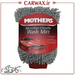 دستکش میکروفایبر ماکارونی شست و شوی خودرو مادرز Mothers Microfiber Wash Mitt