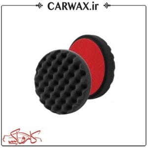 پد پولیش وافلی روتاری بسیار نرم سایز 130 میلی متر منزرنا Menzerna Polishing Pad Soft Black 130mm