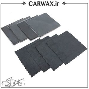 پک پنج عددی دستمال اجرای نانو سرامیک میکروفایبر 10*10 ویداس WithUs Suede Polishing