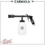 تفنگ تورنادو گان صفر شویی مخزن دار بادی مغزی فلزی خودرو اس جی سی بی SGCB Tornador Car Cleaning Gun Black Brush