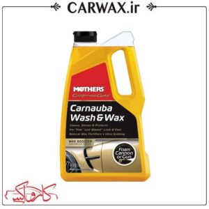 شامپو واکس بدنه خودرو دو لیتری مادرز Mothers Carnauba Wash & Wax 2L