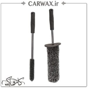 برس و فرچه تمیز کننده دو عددی میکروفایبر رینگ اس جی سی بی SGCB Microfiber Wheel Brush