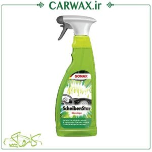شیشه شوی و براق کننده یک لیتری سوناکس SONAX Glass Cleaning Star 820ml