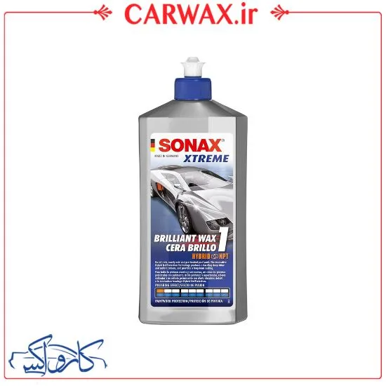 0012782_-1-sonax-xtreme-brilliant-wax_550 واکس بدنه خودرو اکستریم هایبرید سوناکس 1 Sonax Xtreme Brilliant Wax - Image 1