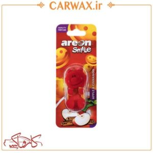 خوشبو کننده خودرو عروسکی سیب و دارچین آرئون اسمایل Areon Smile apple cinnamon
