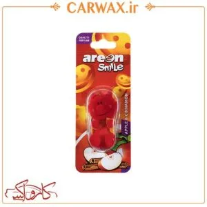 خوشبو کننده خودرو عروسکی سیب و دارچین آرئون اسمایل Areon Smile apple cinnamon