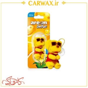 خوشبو کننده خودرو عروسکی وانیل آرئون اسمایل Areon Smile vanilla