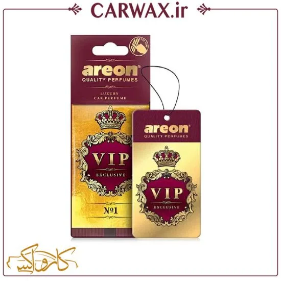 خوشبو کننده خودرو کارتی نامبر وان آرئون وی آی پی Areon VIP №1 - Image 1