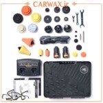 کیت دستگاه پولیش اوربیتال و روتاری (دوال اکشن) بیسیم کوچک شاین میت مدل ShineMate Polisher  EB210