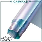 شیشه دودی خودرو تک لایه تم آبی 30 متری سولار فیلم