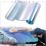 سولار شیشه جلو دو لایه تم آبی شفاف خودرو 30 متری سولار فیلم - Image 2