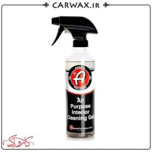 جرم گیر و چند منظوره تمام سطوح خودرو 473 میلی لیتری آدامز Adams Pro All Purpose Interior Cleaning Gel 473ml