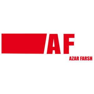 لوگوی برند: AzarFarsh آذرفرش