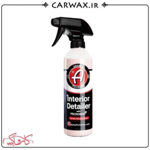 جرم گیر و صفر شوی داخل خودرو چوب سدر 473 میلی لیتری آدامز Adams Microban Interior Detailer Cedarwood 473ml