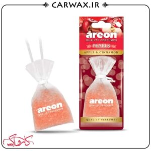 خوشبو کننده خودرو سیب و دارچین آرئون مدل پیرلس Areon Pearls Apple and Cinnamon