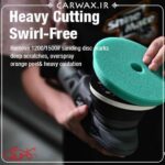 پد پولیش اسفنجی دوال اکشن بسیار زبر شاین میت سایز 125 - Image 2