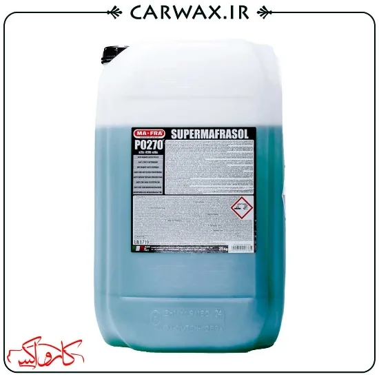 0016334_-25-mafra-supermafrasol_550 جرم گیر و موتور شوی قطعات صنعتی غلیظ سوپرمفراسول گالنی 25 لیتری مفرا Mafra SuperMafrasol - Image 1
