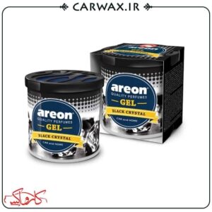 خوشبو کننده خودرو کنسروی ژل بلک کریستال آرئون ویش Areon Gel Black Crystal