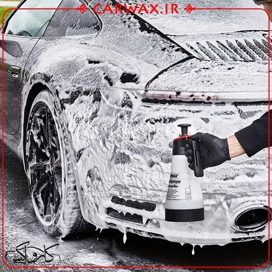تفنگ فوم گان و کف پاش دستی خودرو یک لیتری سوناکس Sonax Foam Spray Bottle - Image 2