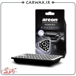 خوشبو کننده خودرو پنلی آروما باکس بلک کریستال آرئون Areon Aroma Box Black Crystal