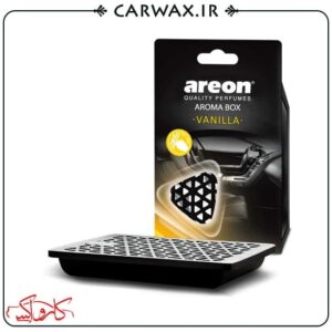 خوشبو کننده خودرو پنلی آروما باکس وانیل آرئون Areon Aroma Box Vanilla