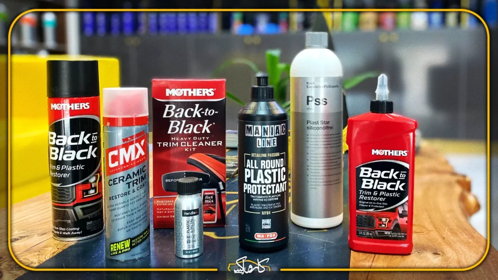 محصولات بازسازی و ترمیم رنگ داشبورد