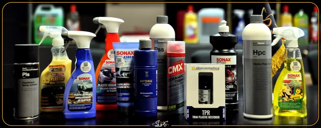 احیای رنگ داشبورد و قطعات پلاستیکی