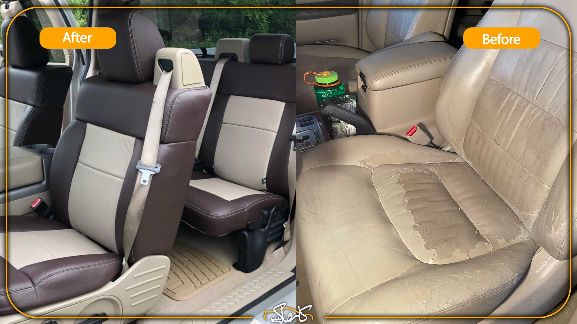 روش های ترمیم و بازسازی روکش صندلی چرم خودرو | خرید روش های ترمیم و بازسازی روکش صندلی چرم خودرو با بهترین قیمت از کارواکس مرکز دیتیلینگ خودرو