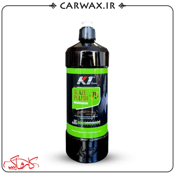 پولیش واکس نرم یک لیتر K75 ساب سازان K1 Glaze Polish K75 1L - Image 1