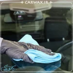 دستمال مایکروفایبر شیشه و دیتیلینگ خودرو 40*40 کوکمی Koch Chemie Pro Glass Towel - Image 3