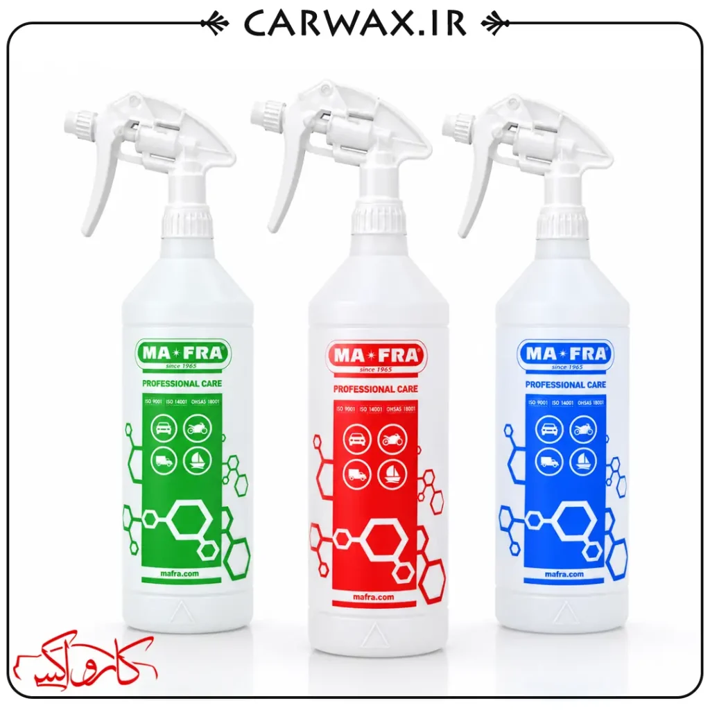 بطری و تریگر اسپری پاشش مواد شیمیایی یک لیتری مفرا Mafra Bottle & Trigger 1L