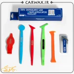 پک 5 عددی ابزار اجرای کاور شفاف و رنگی اس جی سی بی SGCB Wraps Applicator Tool Kit - تصویر 2