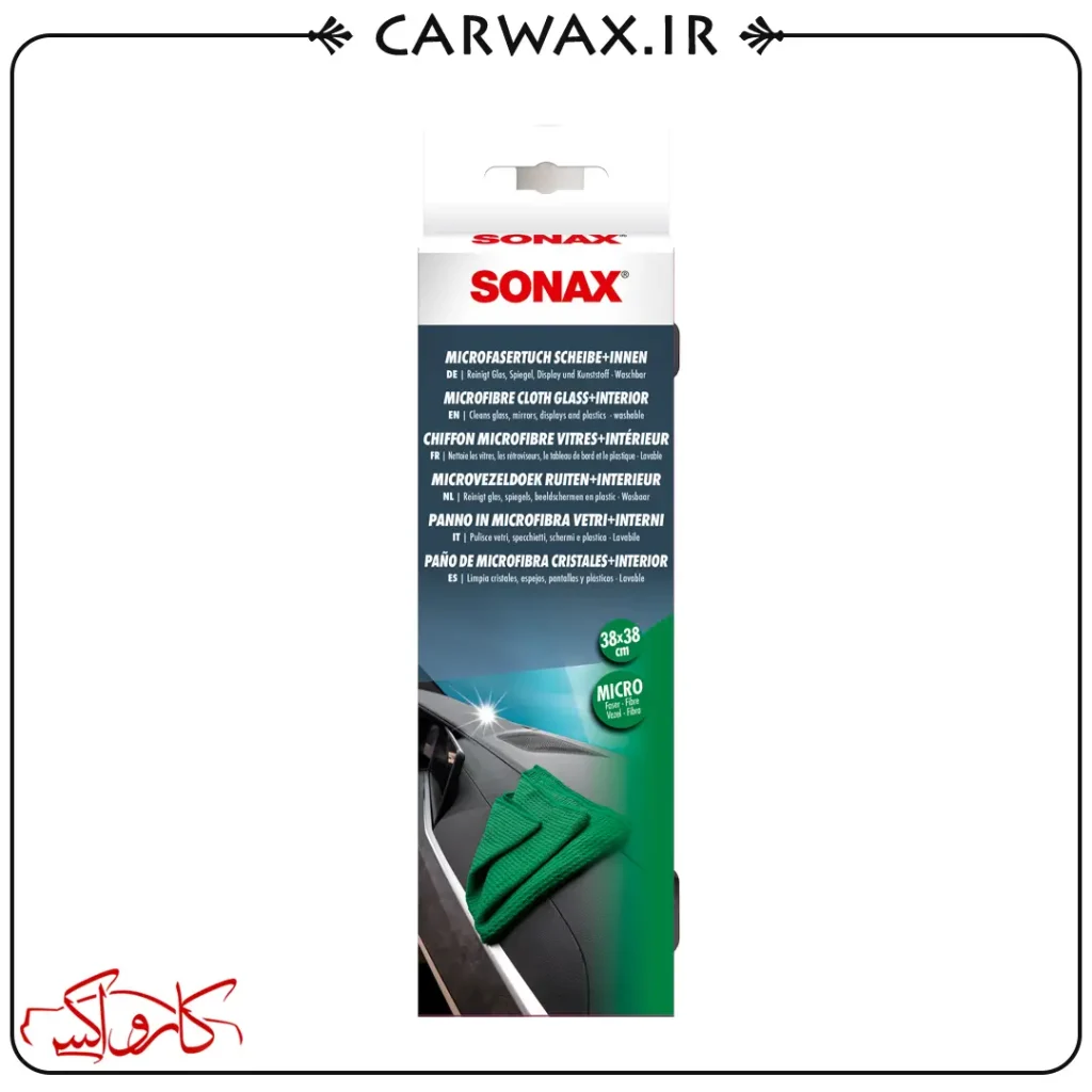 SONAX Microfibre Cloth Glass + Interior