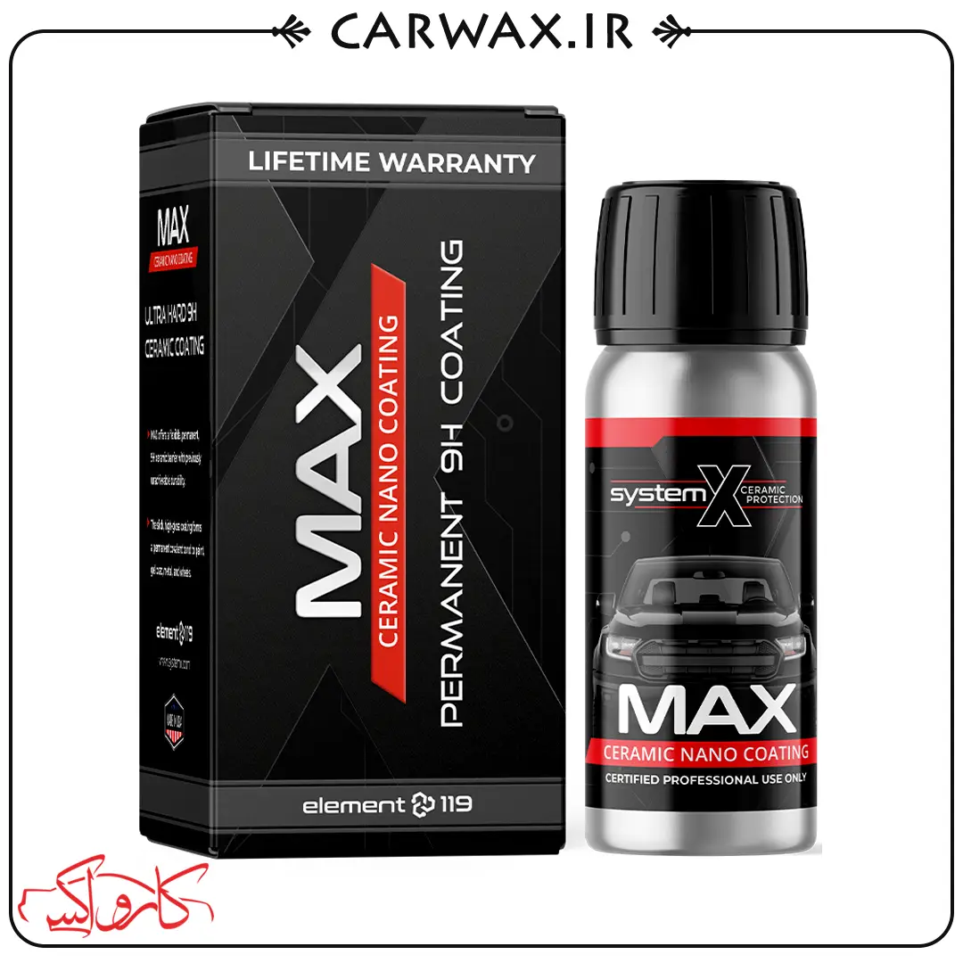 SX-Max نانو سرامیک سیستم ایکس مکس بدنه خودرو SystemX Max Ceramic Nano Coating 9H - Image 1