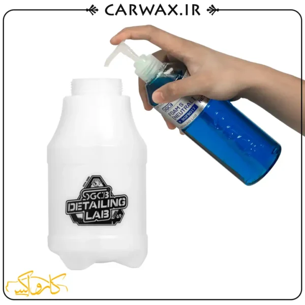 تفنگ فوم گان (کف پاش) شارژی اس جی سی بی SGCB Rechargeable foam gun 1.5L - Image 3