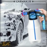 تفنگ فوم گان و کف پاش دستی شارژی خودرو 1.5 لیتری اس جی سی بی SGCB Rechargeable foam gun 1.5L - Image 4