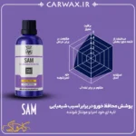 نانو سرامیک SAM بدنه خودرو 50 میلی لیتری لابوکاسمتیکا (مفرا) Labocosmetica SAM 50ml - Image 4