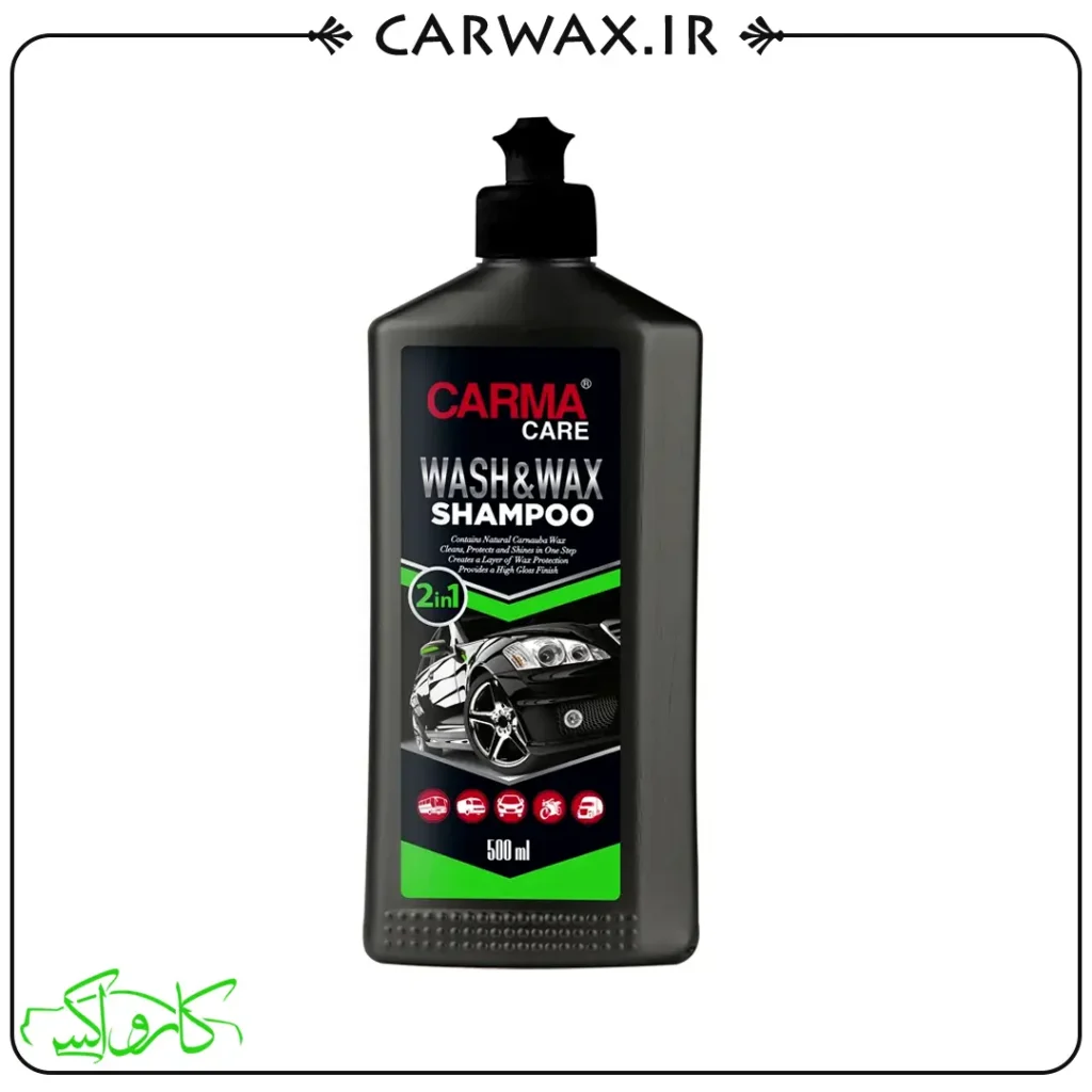 Carma Care Wash & Wax Shampoo 500ml