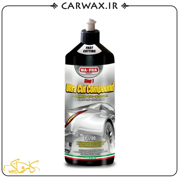 پولیش زبر مرحله 1 یک لیتر مفرا Mafra Ultra Cut Compound Polish Step 1 - Image 1