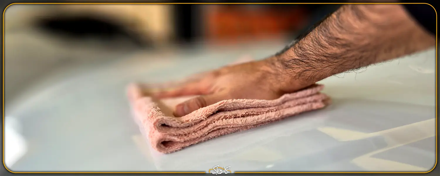 دستمال میکروفایبر 550gsm هاتسون Hotson Multi Suffering Towel