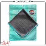 دستمال میکروفایبر کربن شیشه 40* 40 ویداس With Us Carbon Window Cloth 350 gsm